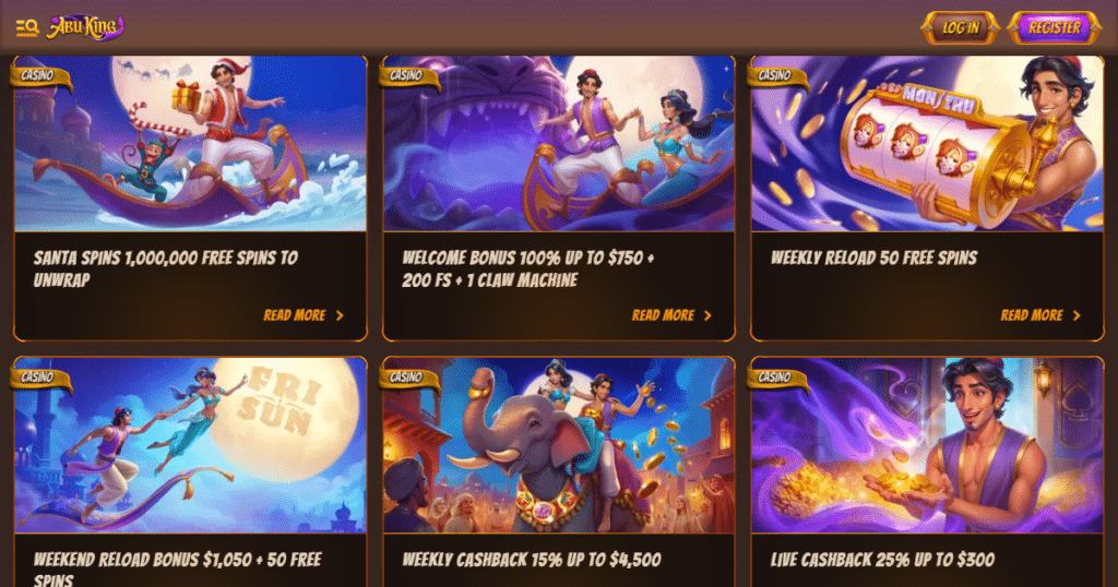 abu king casino bonuses