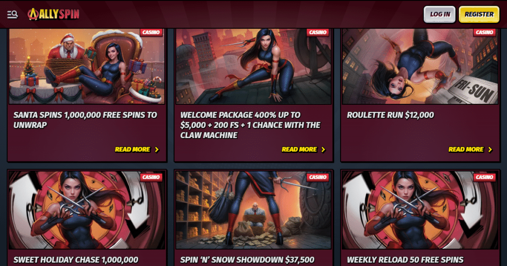 Allyspin Casino 2 allyspin casino bonuses