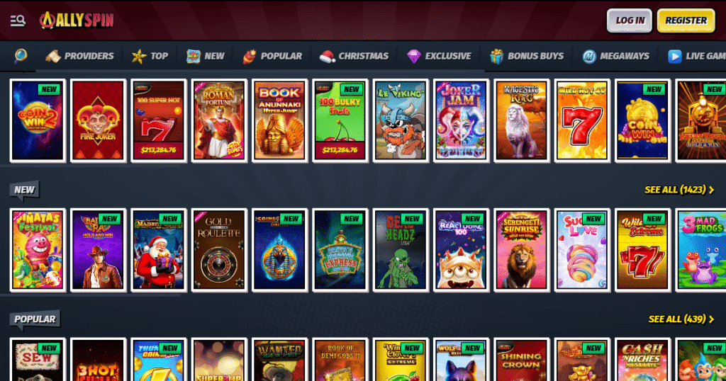 Allyspin Casino 3 allyspin casino games