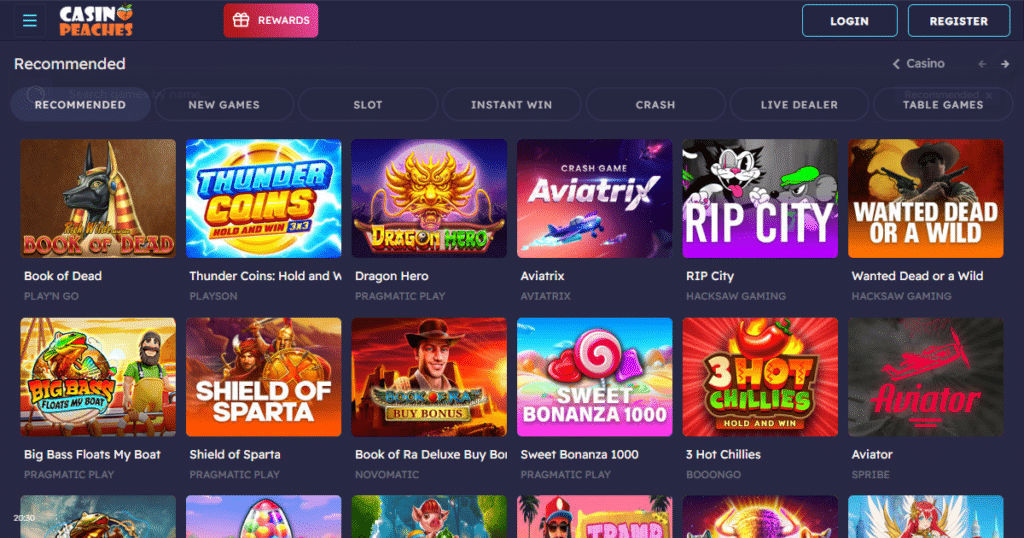 Casino Peaches 2 casino peaches games