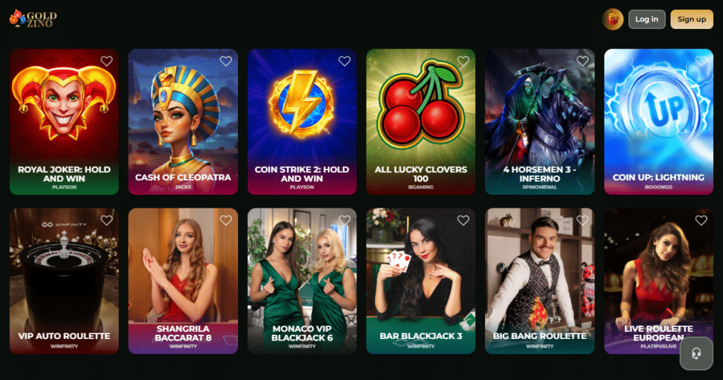 Goldzino Casino 2 goldzino casino games