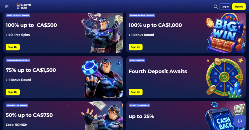Magneticslots Casino 3 magneticslots casino bonuses