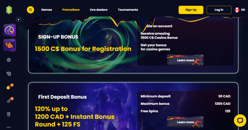 slotsgem casino bonuses