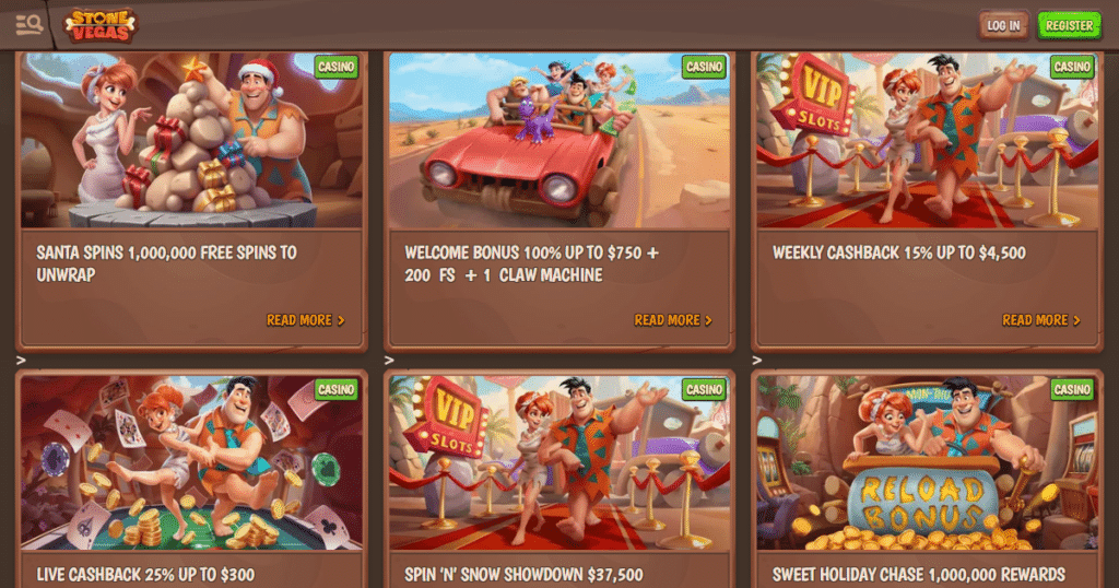 stone vegas casino bonuses