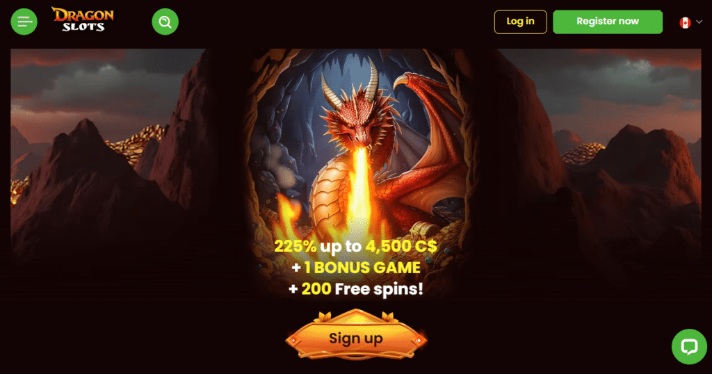 dragon slots casino lobby