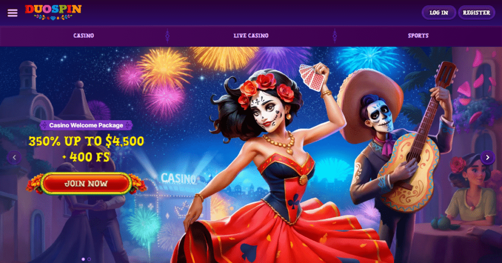 duospin casino lobby