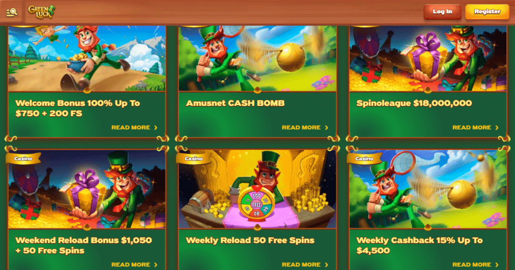Green Luck Casino 3 green luck casino promotions