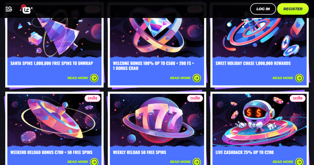 lunubet casino bonuses