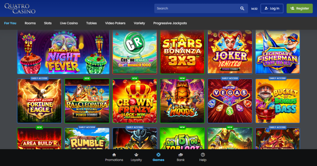 Quatro Casino 2 quatro casino games