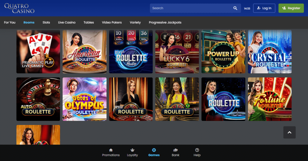 Quatro Casino 3 quatro casino live dealers
