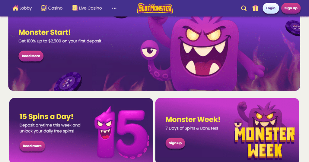 Slotmonster Casino 4 slot monster casino promotions