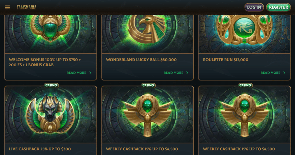 Talismania Casino 3 talismania casino bonuses