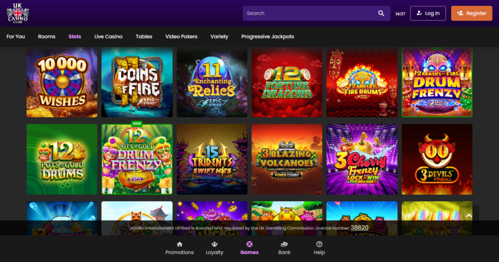 UK Casino Club 2 uk casino club games