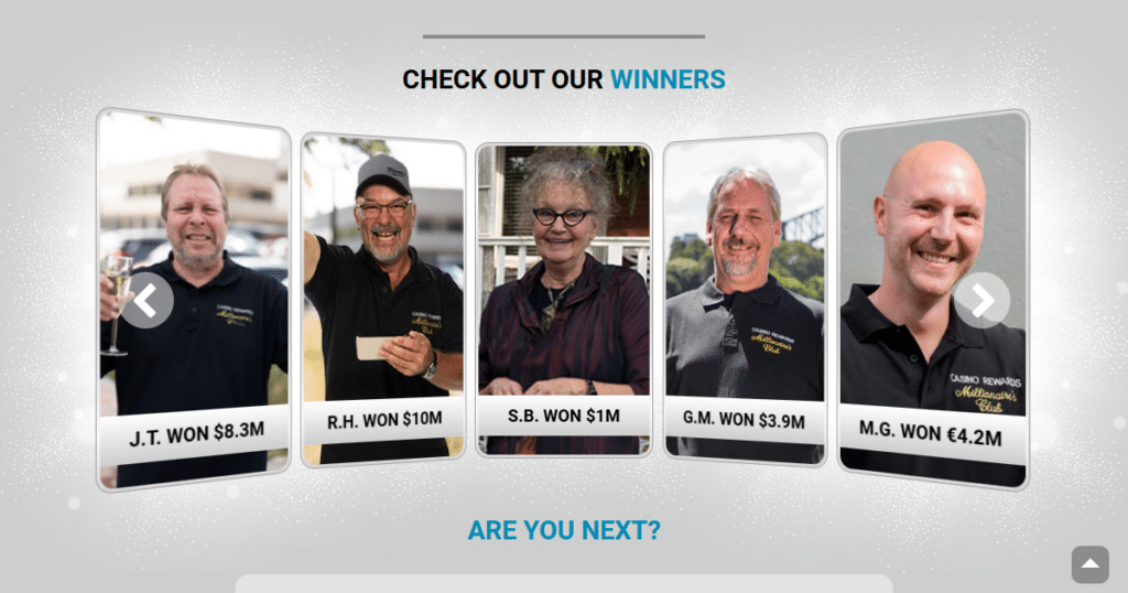 zodiac casino top winners