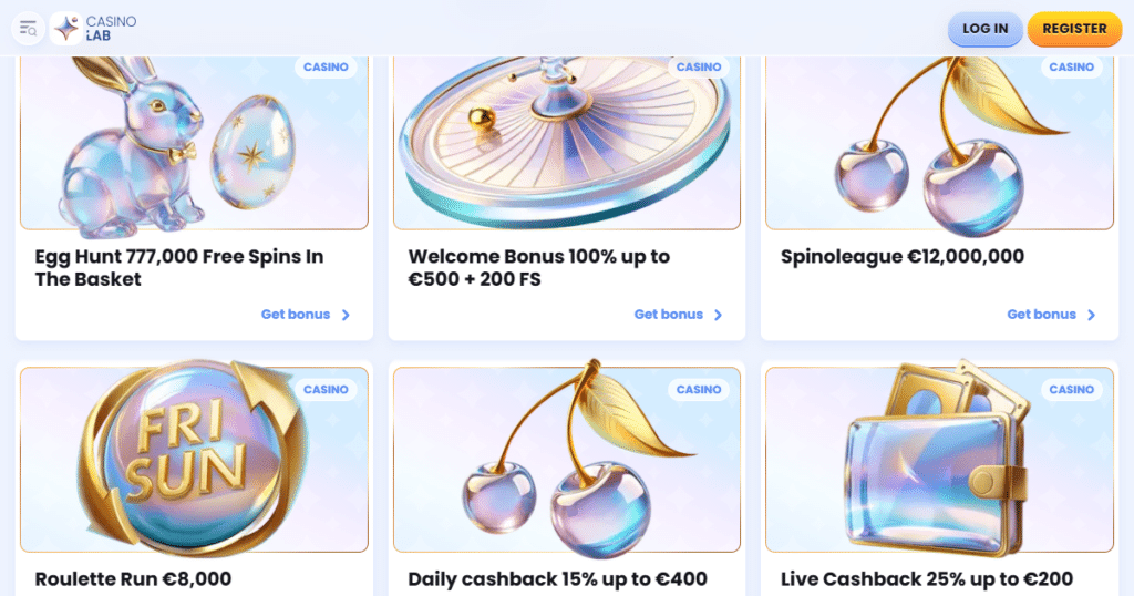 casinolab casino promotions