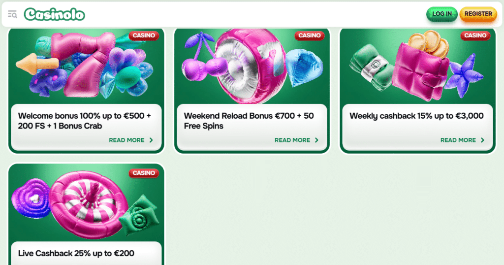casinolo casino bonuses