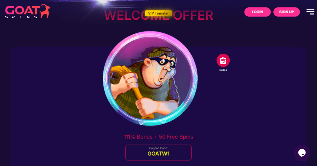 Goat Spins Casino 3 goatspins casino bonuses