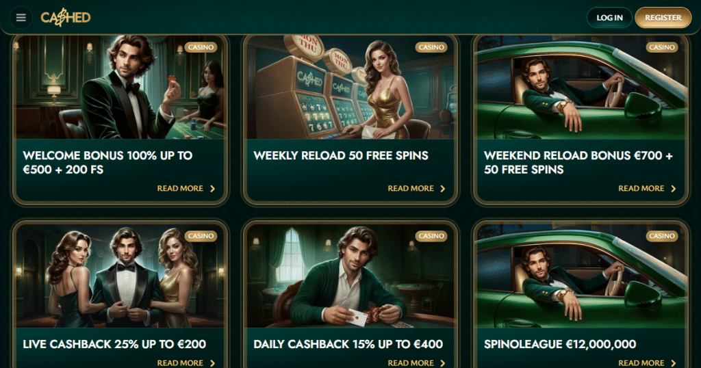 cashed casino promotions
