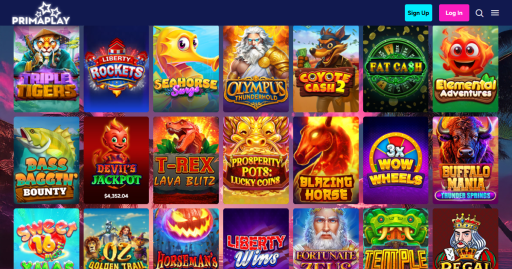 Primaplay Casino 4 primaplay casino games