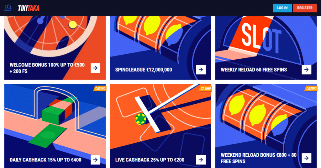 tikitaka casino promotions