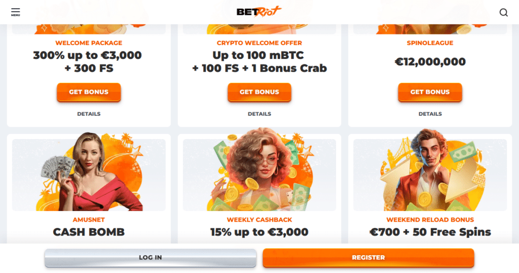 betriot casino promotions