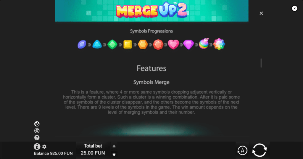merge up 2 info
