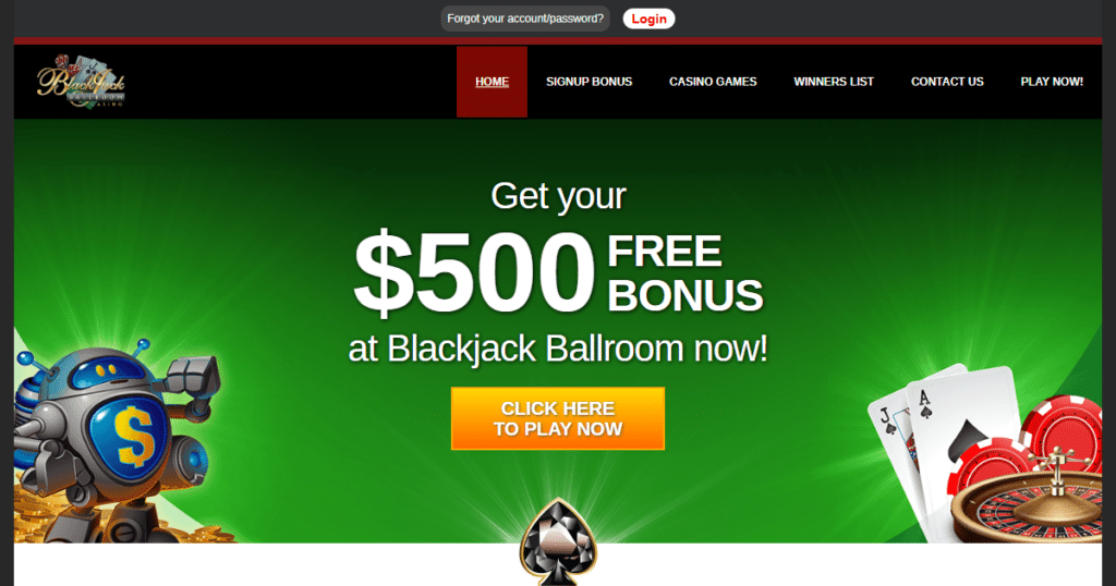 blackjack ballroom casino