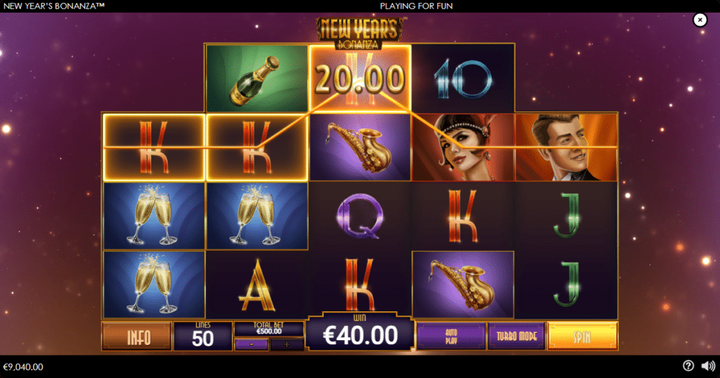 new years bonanza demo play