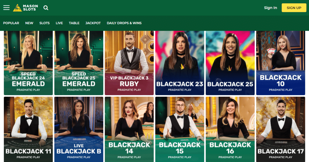 Mason Slots Casino 3 mason slots casino blackjack