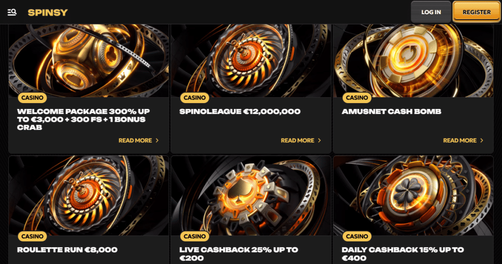 Spinsy Casino 3 spinsy casino promotions