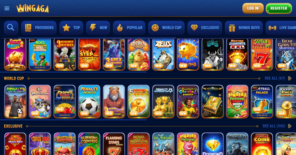 Wingaga Casino 2 wingaga casino games